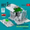 RESKIT RSU48-0494 P-47D-25,26 Thunderbolt cockpit (Basic edition with 3D decals) for MiniArt kit (3D Printed) (1/48)